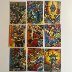 Vintage 1994 marvel cards - (9)